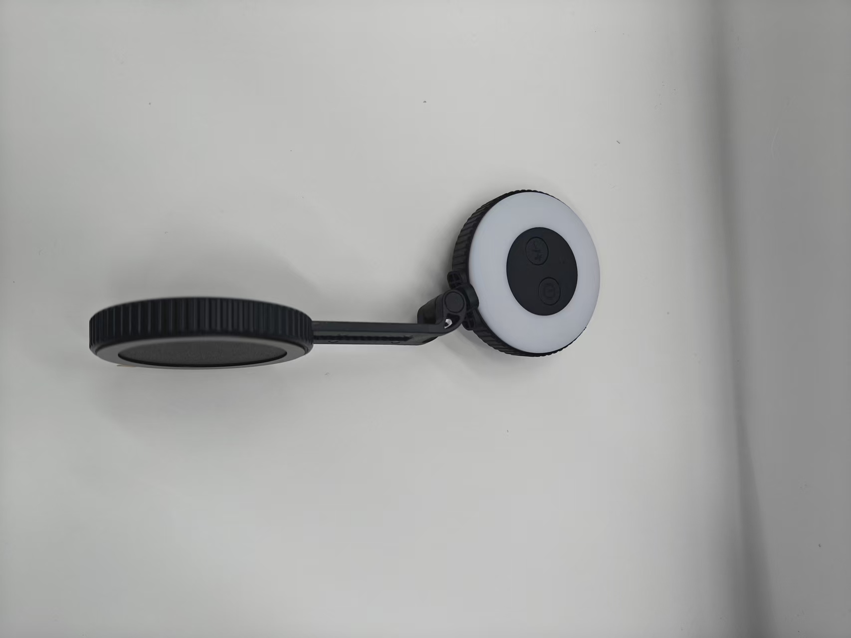 The black annular fill light portable photography live streaming selfie stick fill light set is suitable for mobile phone camera lighting equipment Specification image