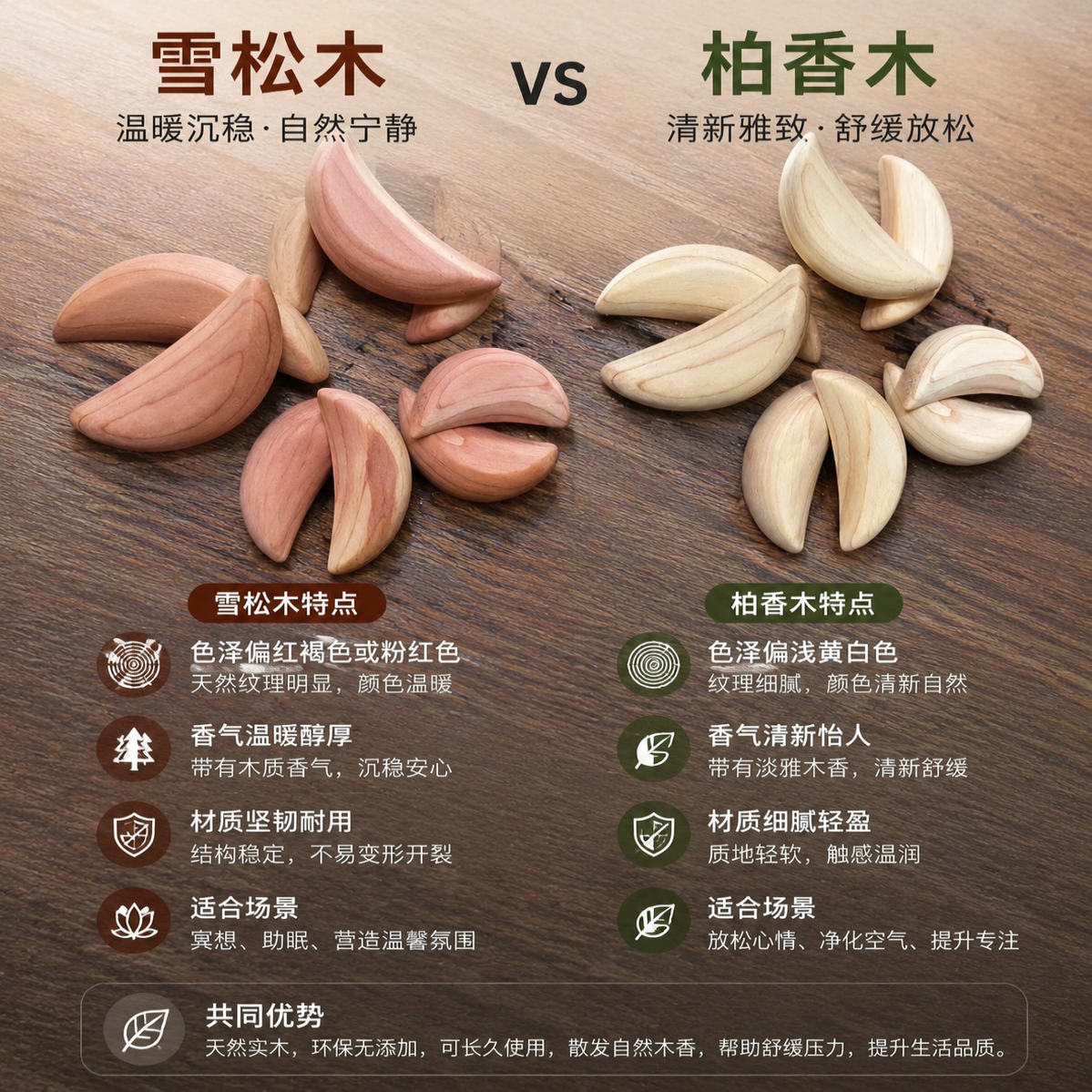 Zhonggong Craft Crescent-shaped Holy Grail Solid wood Prayer Items 4.5cm Application Scenario