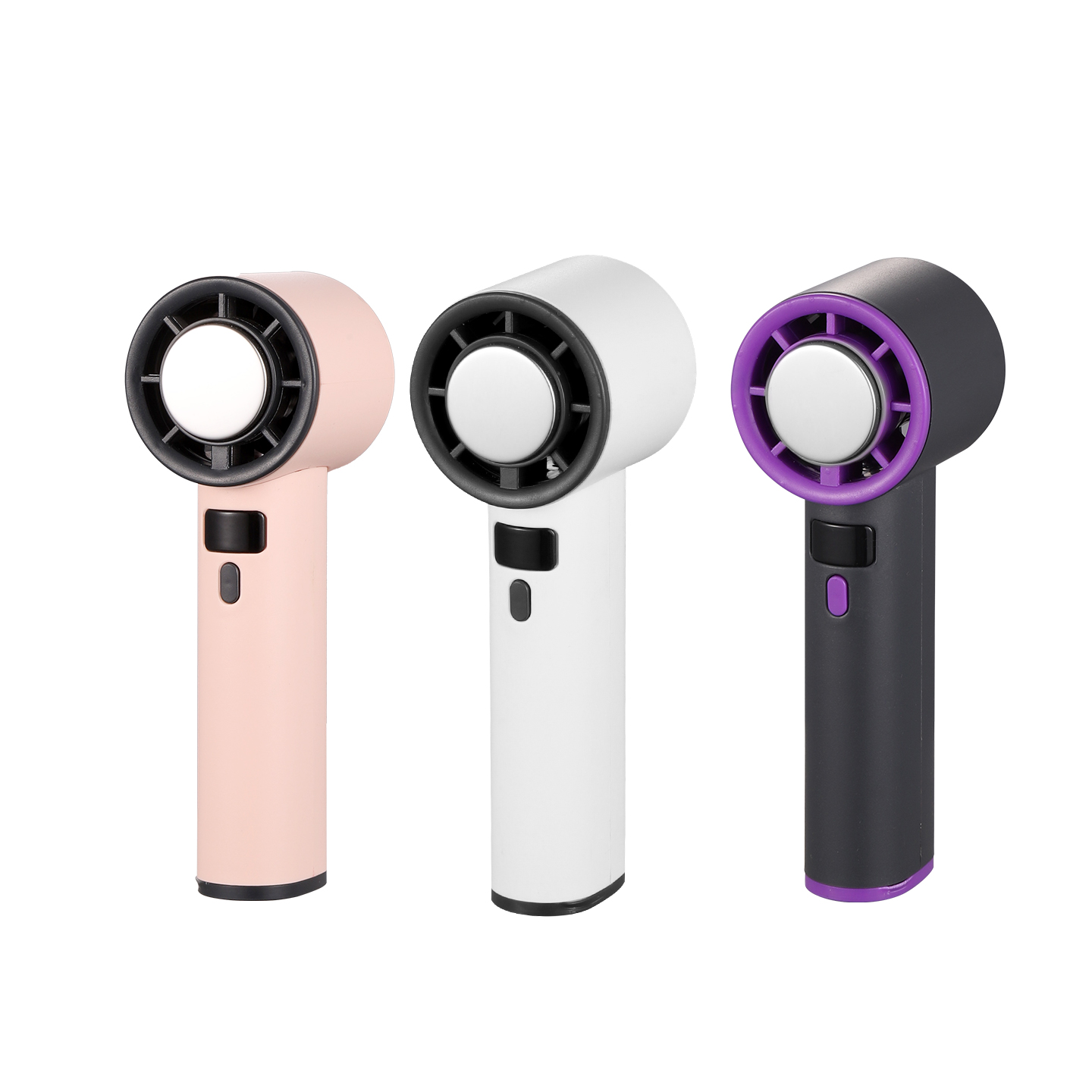 Cooling digital display charging fan, handheld fan, USB charging fan, small fan, mini fan Item Picture