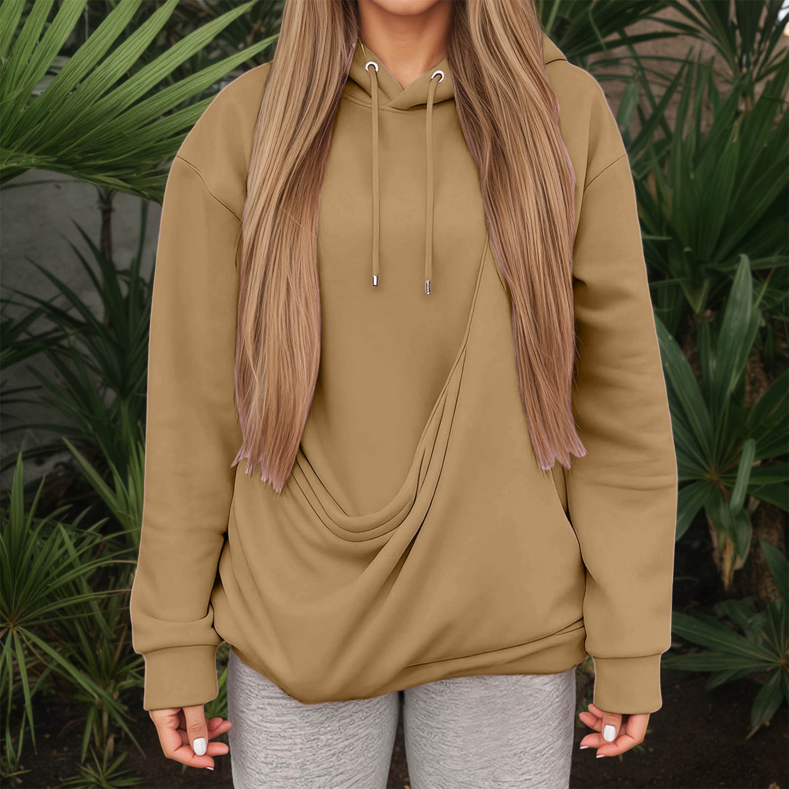 European and American cross-border women's clothing autumn and winter independent best-selling loose casual sweatshirts are in long-term stock and never out of stock Item Picture