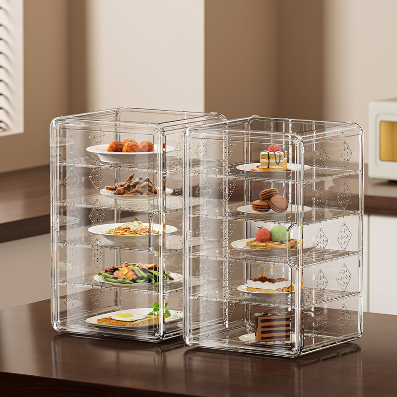 【CL】26Q3#70019 Multi-layer transparent food insulation cabinet, commercial gas stove combination kitchen equipment, durable, practical and energy-saving, specially designed for restaurants Application Scenario