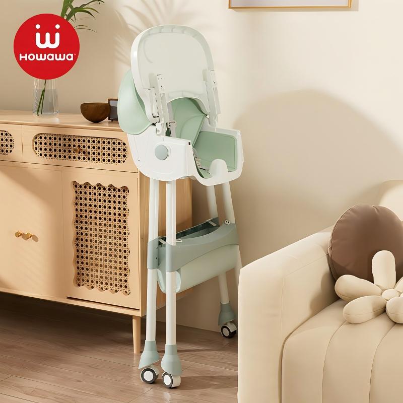 [OSEO] 26Q3#H8848 silla de comedor multifuncional para bebés y niños plegable silla de bebé de mesa oscilante segura y cómoda pic 1