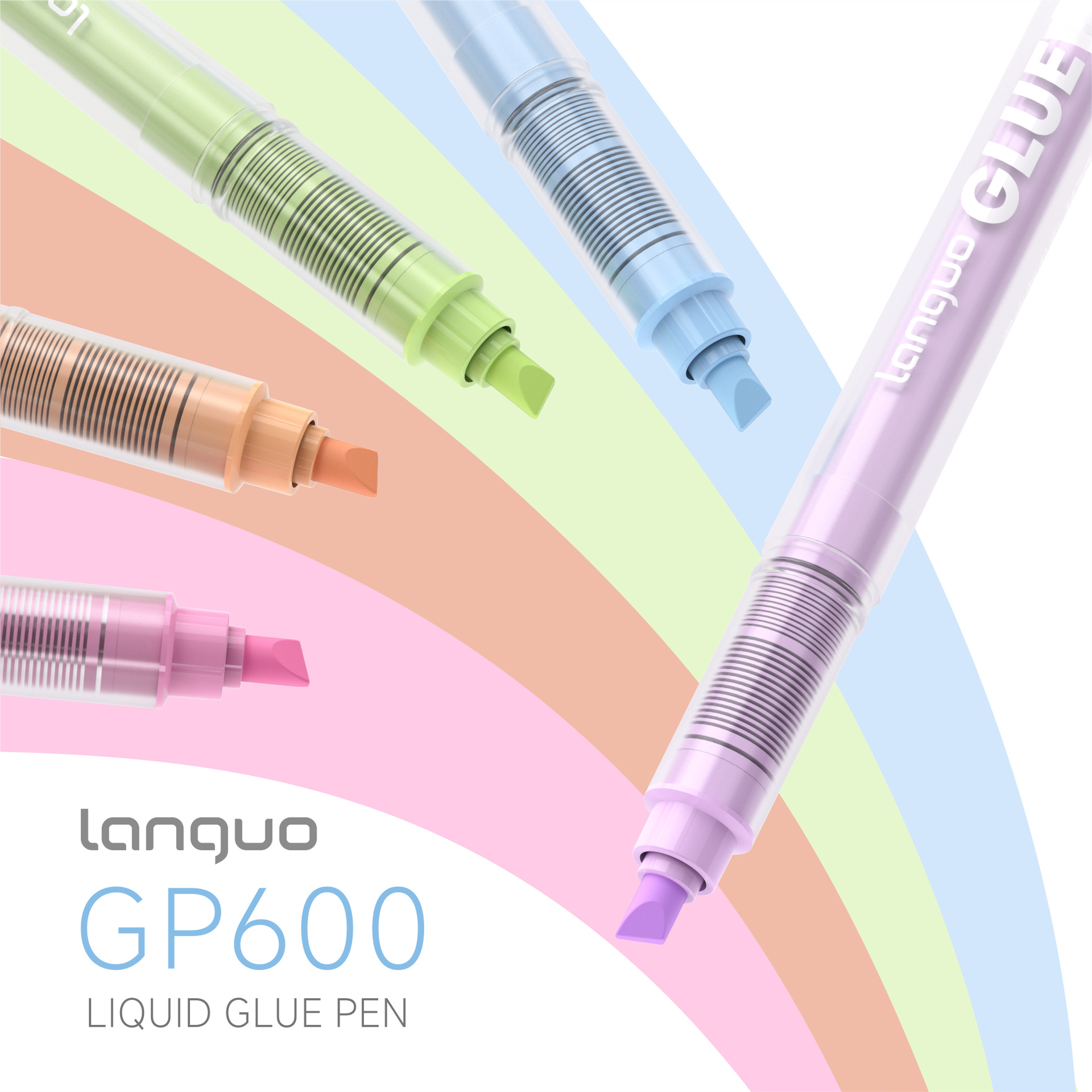 Blue Fruit GP600 direct liquid egg-egg pen, liquid glue pen, student DIY creation notebook pen, high-viscosity dispensing pen Application Scenario