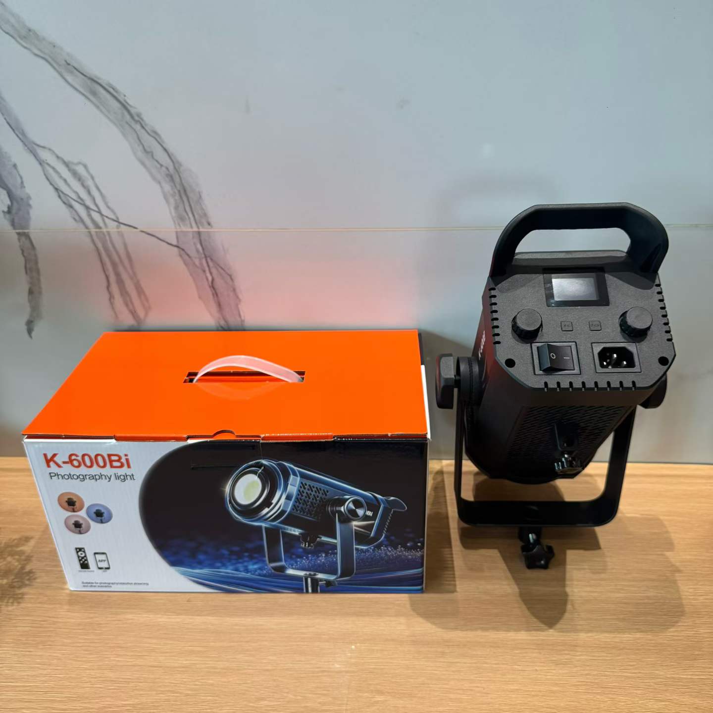 Live streaming light, LED photography, video, fill light, 200W, 300W solar fill light, atmosphere, remote control, three-color shooting detail image 3