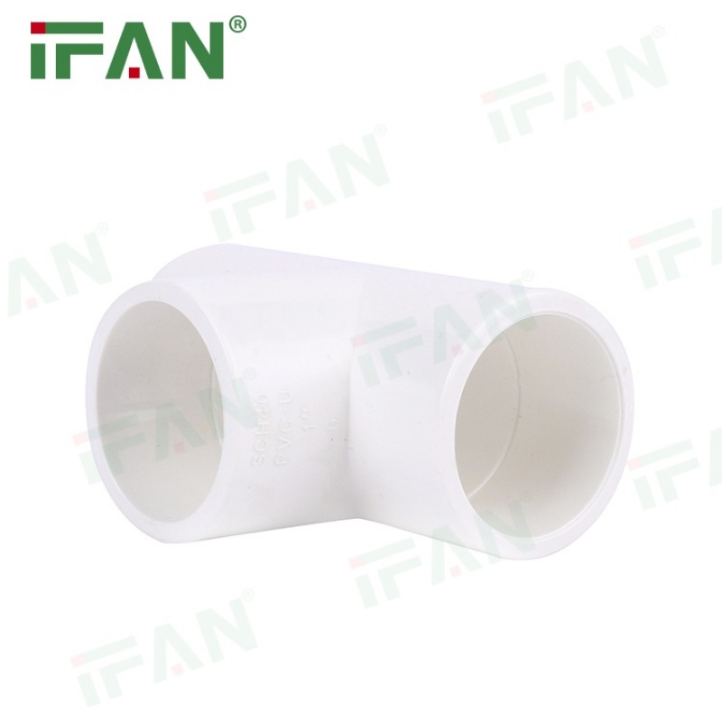 Factory Supply of UPVC Drainage Pipe Fittings Tee Specification image