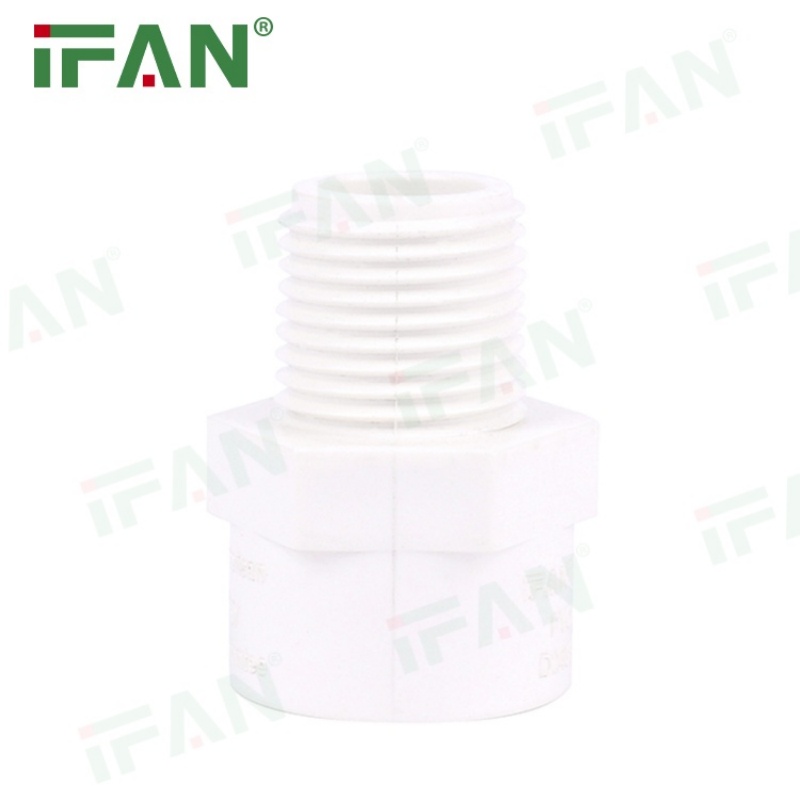 Factory Best Seller UPVC Drainage Pipe Fitting Male Adaptr details Picture