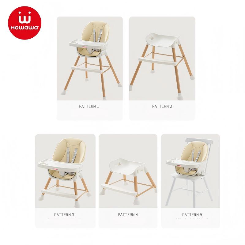[OSEO] 26Q3#H8843 multifuncional baby dining chair table baby chair con bandeja es adecuado para bebés y niños pequeños Specification image