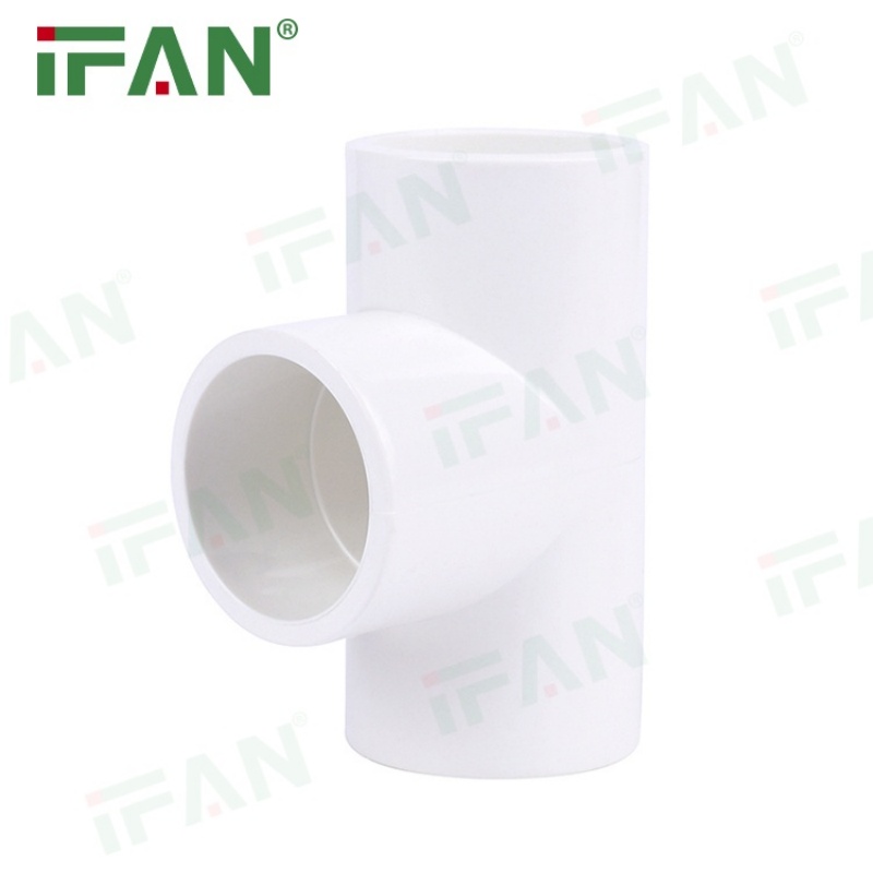 Factory Supply of UPVC Drainage Pipe Fittings Tee details Picture