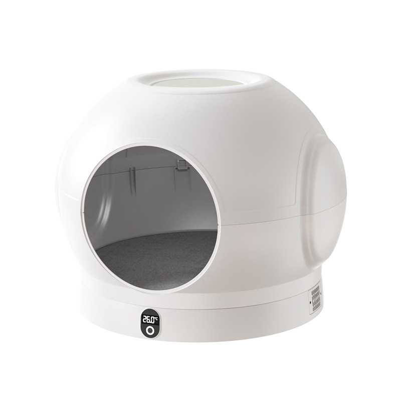 Smart constant-temperature weighing, multi-functional portable air conditioner for pet houses, suitable for small cats, dogs, cat beds and dog beds Item Picture