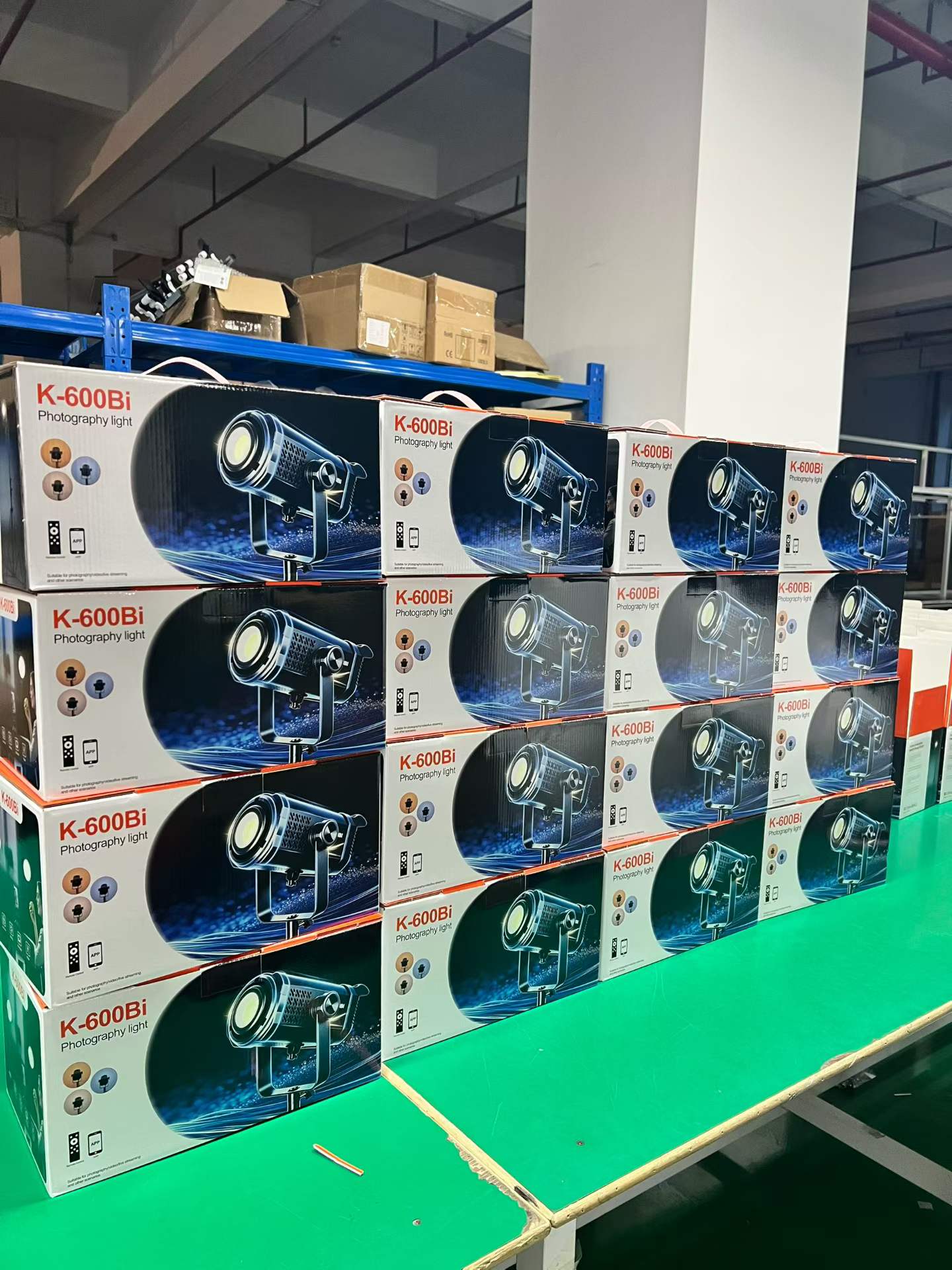 Live streaming light, LED photography, video, fill light, 200W, 300W solar fill light, atmosphere, remote control, three-color shooting detail image 6