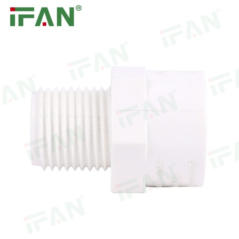 Factory Best Seller UPVC Drainage Pipe Fitting Male Adaptr Specification image