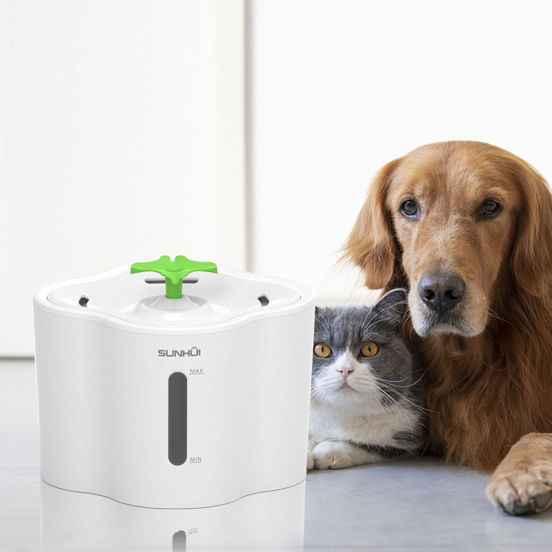 Pet water dispenser, universal circulating filtration, silent, automatic power-off water dispenser for cats and dogs details Picture