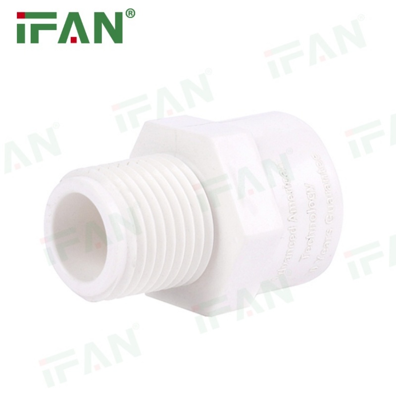 Factory Best Seller UPVC Drainage Pipe Fitting Male Adaptr