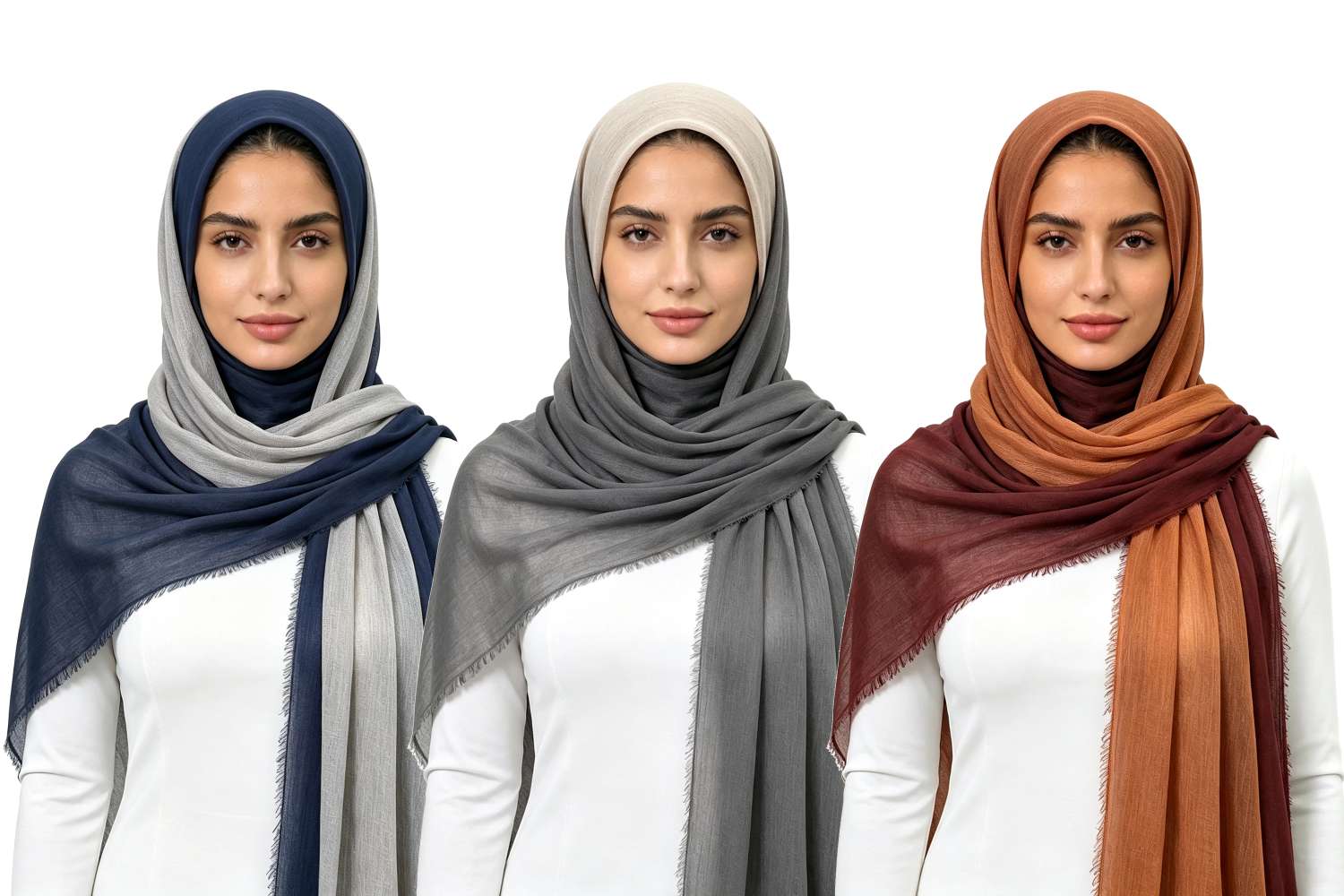 Muslim headscarf, scarf, wool scarf