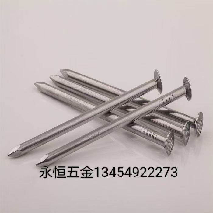Nails, fixed cement nails, steel nails, threaded cement nails, silver cement nails detail image 2