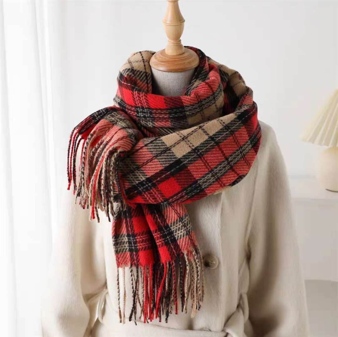 Woolen scarf detail image 5