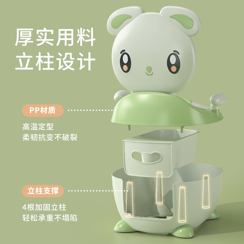 【OSEO】26Q3#810PU Children's Special Toilet Seat, Children's toilet seat, toilet bowl, baby toilet seat, Baby Toilet Learning tool Application Scenario
