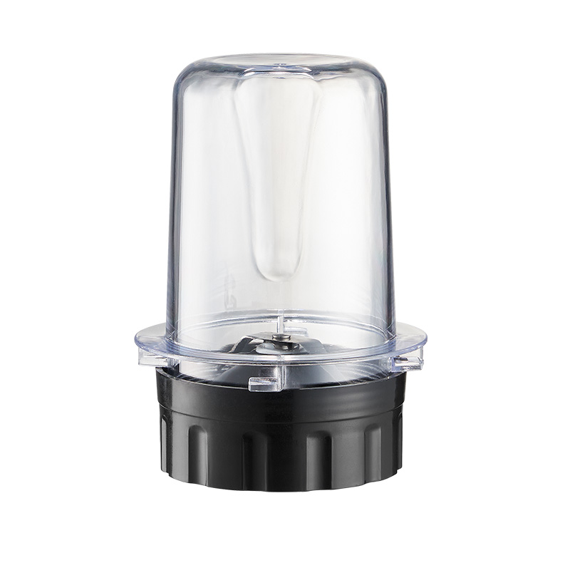 OEM household two-in-one blender, juicer, food processor, electric vertical stripe body base with desktop anti-slip foot pad, double cup configuration, dry and wet dual-purpose small appliances for foreign trade factory manufacturing are selling well - 4