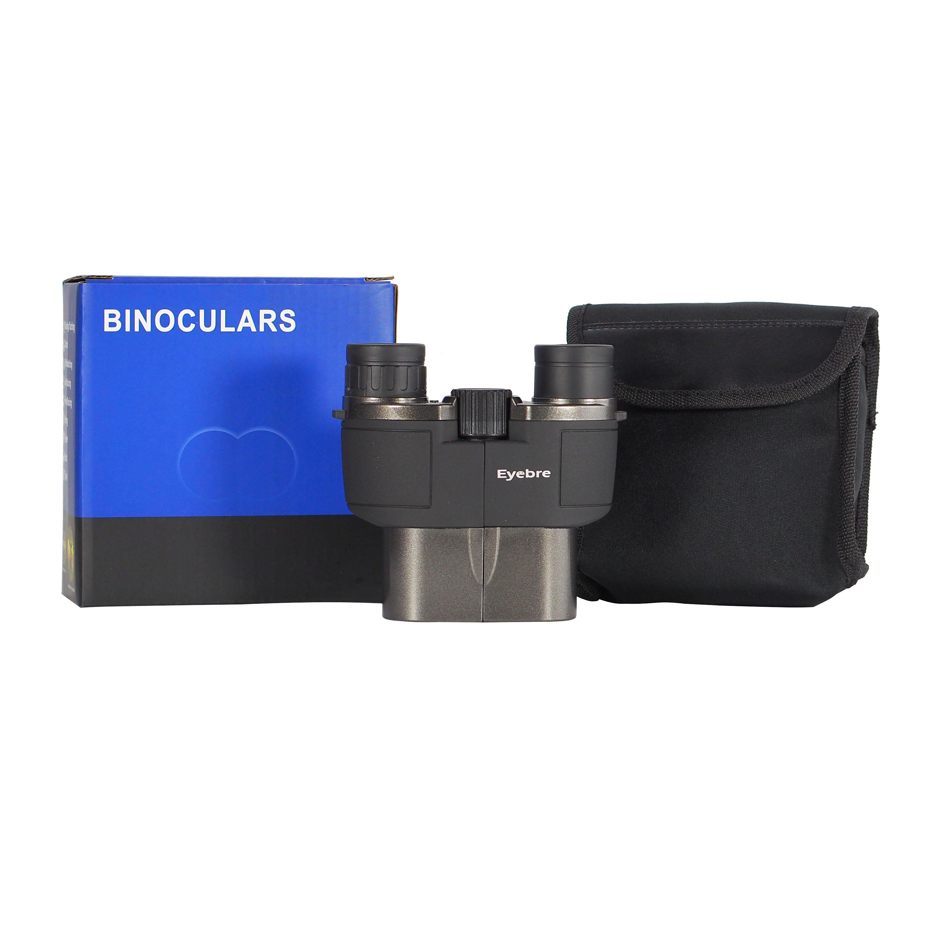 LD111 Little Paul Binoculars 10X25 ABS body handwheel focusing high-definition portable travel and sports viewing binoculars for children and adults Item Picture