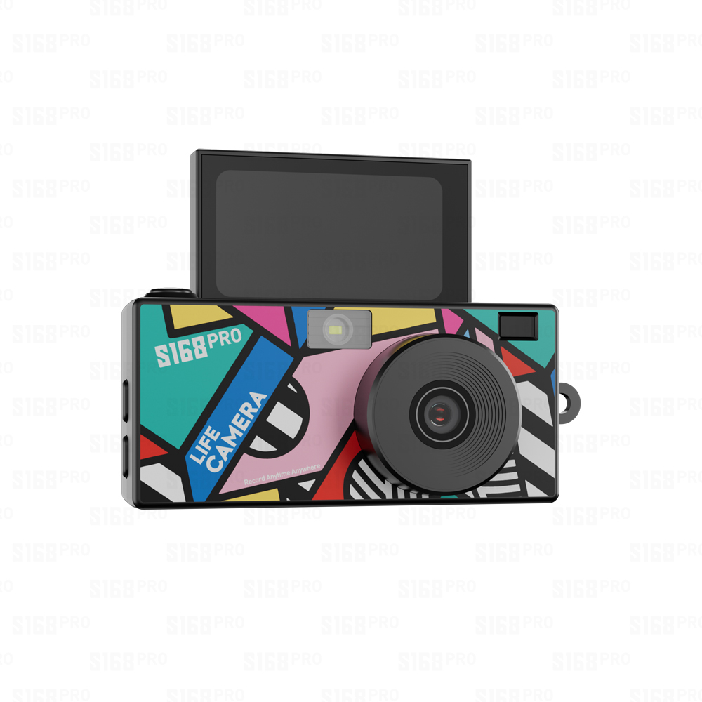 180° flip screen mini camera, mini life camera, portable sports and children's camera for taking photos and videos Item Picture