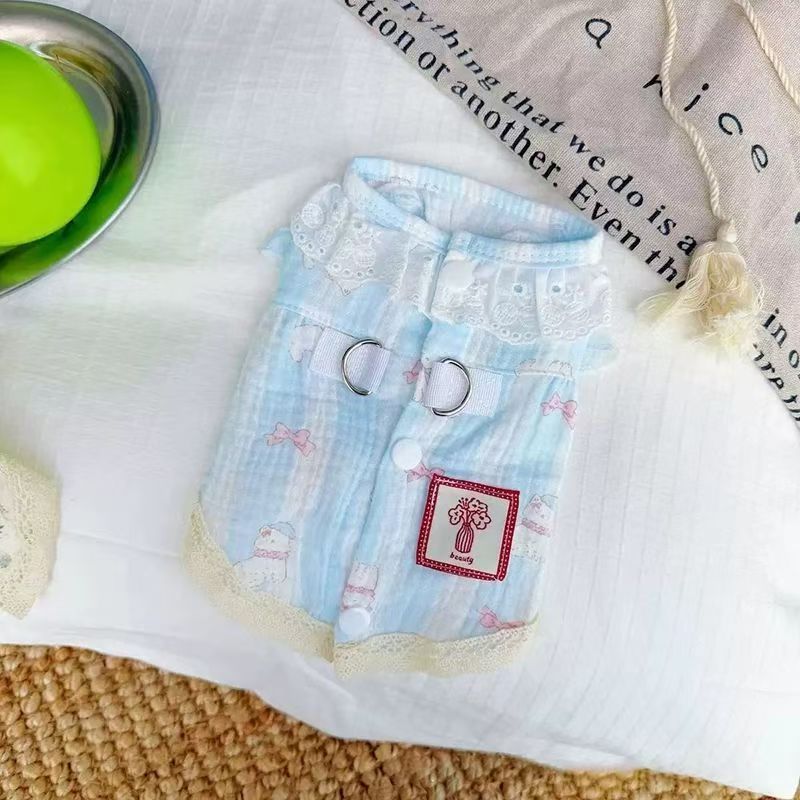 ويمكن للحلقة (د) المؤلفة من الخيط المقلدة من الخيط أن تضع حبلا من الشاش المنعش يمكن أن يصل إلى ثياب الحيوانات الأليفة details Picture