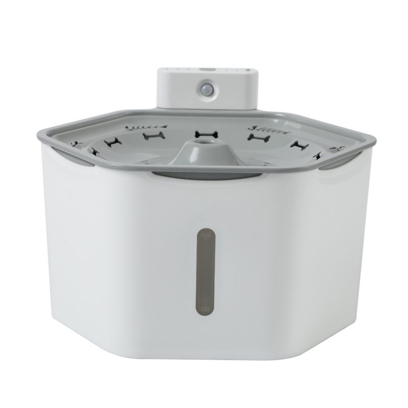 Wireless charging automatic filtering infrared sensor cat water dispenser details Picture