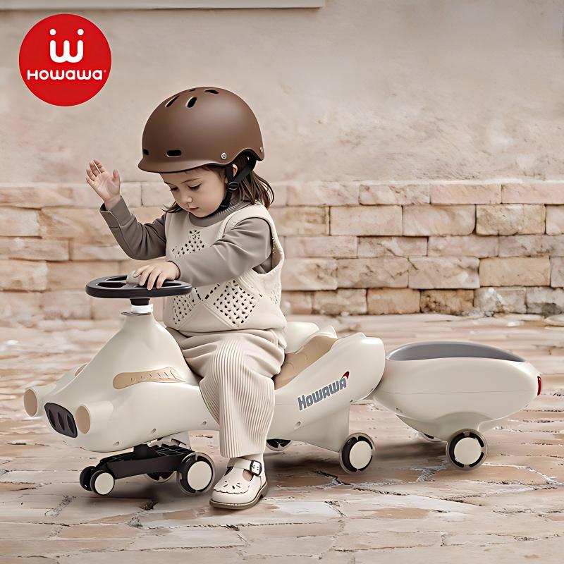 [OSEO] 26Q3#H618 niños twist twist car coche eléctrico aplicable bebé coche de juguete coche de seguridad puede poner sonido