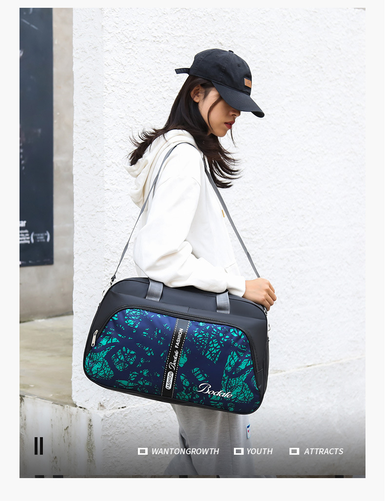 Lightweight business trip fitness bags, large-capacity luggage bags, short-distance travel bags, single-shoulder crossbody bags, casual bags, yoga bags, sports bags detail image 1