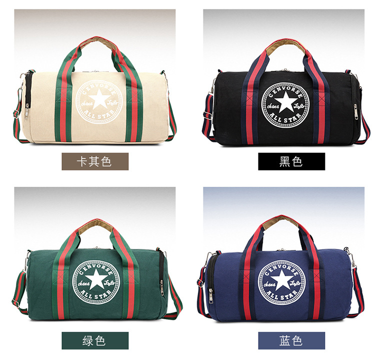 Multi-functional sports bags, fitness bags, single-shoulder women's travel bags, gym men's shoe bags, yoga bags, storage bags, luggage bags detail image 3