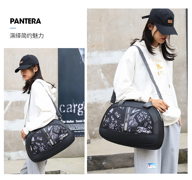 Lightweight business trip fitness bags, large-capacity luggage bags, short-distance travel bags, single-shoulder crossbody bags, casual bags, yoga bags, sports bags detail image 5