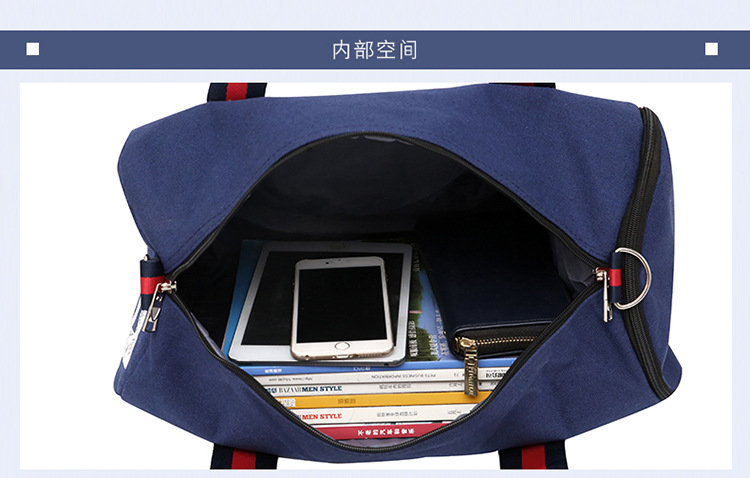 Multi-functional sports bags, fitness bags, single-shoulder women's travel bags, gym men's shoe bags, yoga bags, storage bags, luggage bags detail image 17