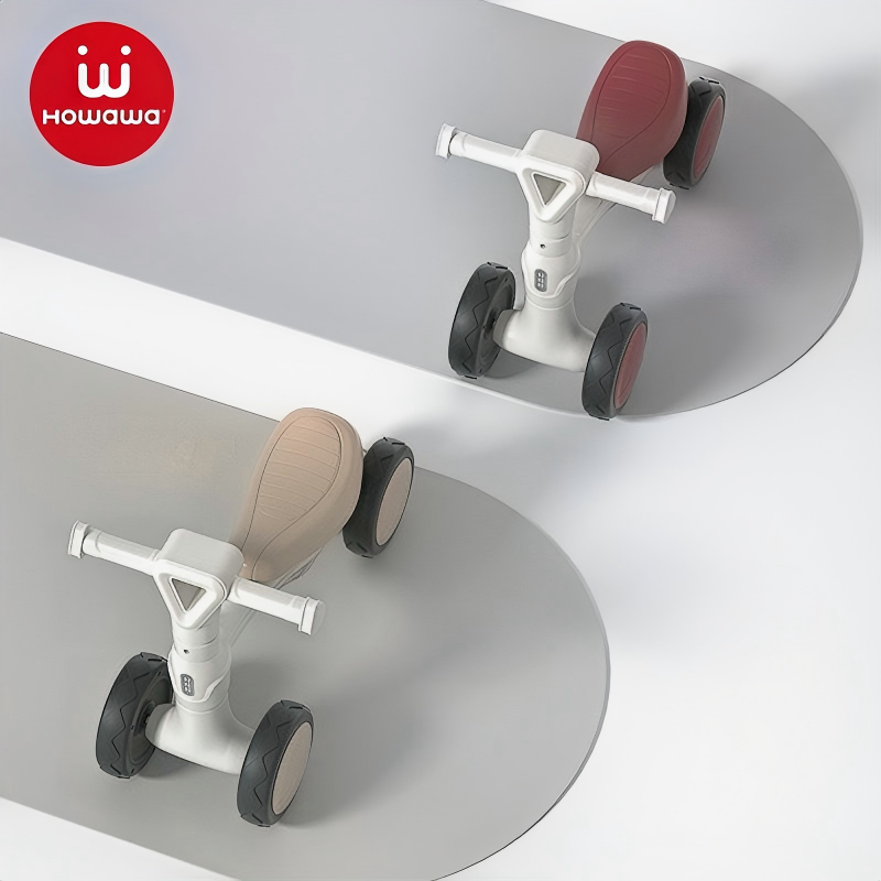 【OSEO】26Q3#H8918 White Children's Tricycle Toy car Suitable for children, comfortable children's tricycle details Picture