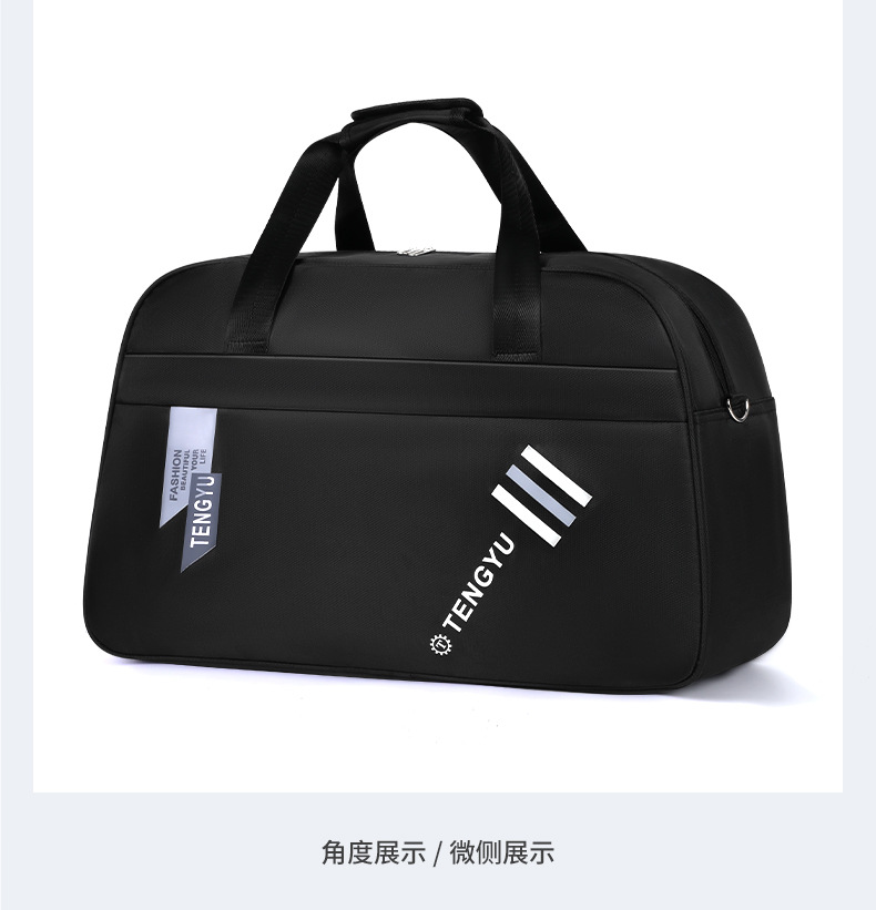 Portable travel bags for men and women, large capacity, high-end feel, gem-patterned, water-resistant, multi-color optional luggage bags detail image 6