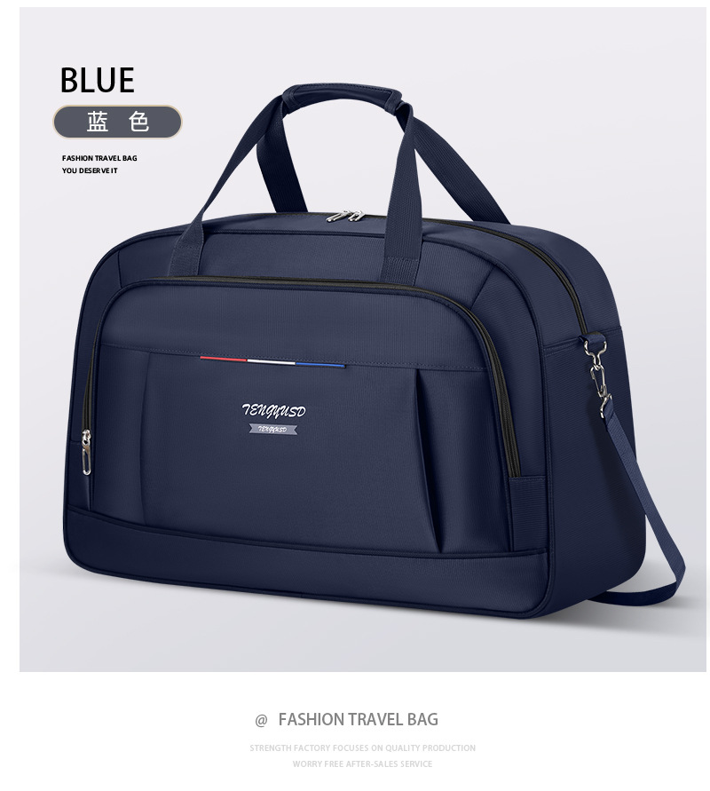 Short-distance large-capacity travel bags, carry-on luggage bags for business trips and travels, and storage bags for lightweight sports clothes detail image 7