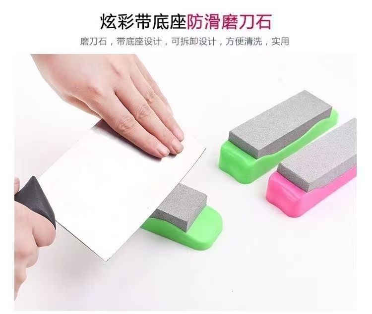 This multi-functional small household knife sharpening oil can quickly and accurately sharpen kitchen knives, allowing for easy cutting and precise knife sharpening detail image 6