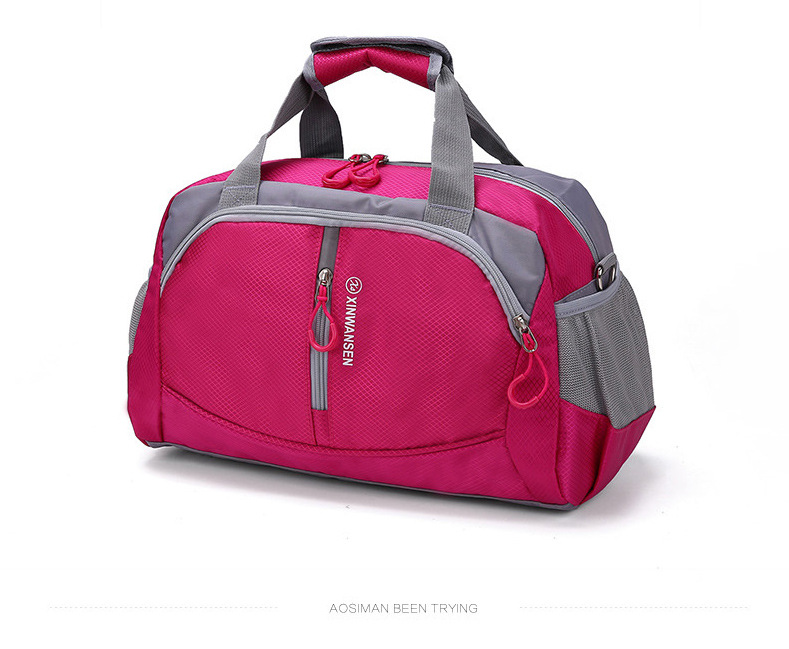 Short-distance men's and women's short-distance fitness bags, sports bags, yoga bags, hand-held travel bags, travel bags, luggage bags, storage bags Application Scenario