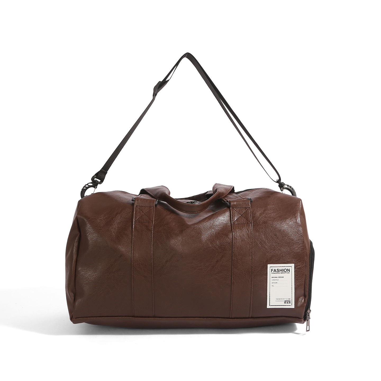 PU leather short-distance hand-held travel bags, luggage bags, sports bags, travel bags, large-capacity waterproof luggage bags