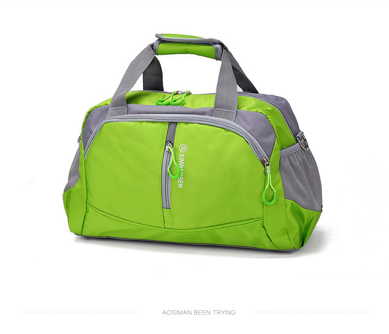 Short-distance men's and women's short-distance fitness bags, sports bags, yoga bags, hand-held travel bags, travel bags, luggage bags, storage bags details Picture