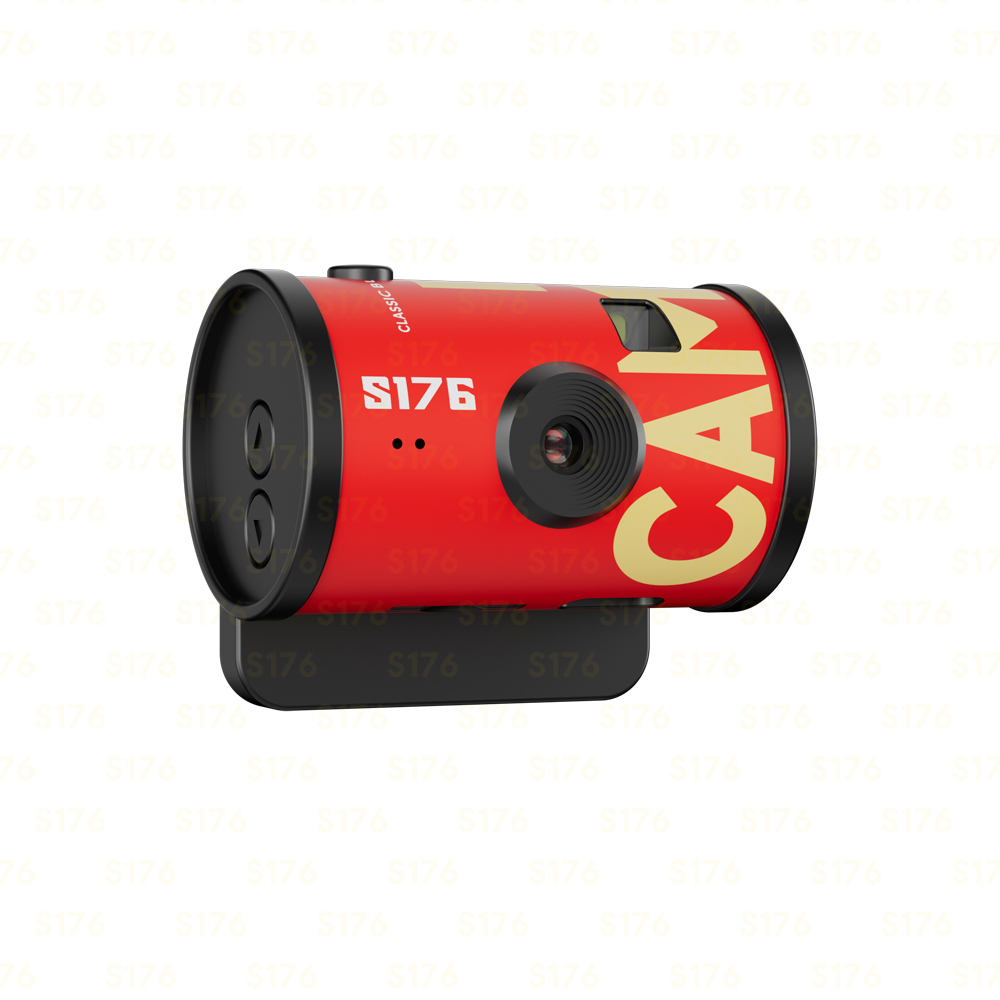 Film mini camera, Thumb Mini camera, mini camera, high-definition pixel color-blocking pendant, portable travel shooting Specification image