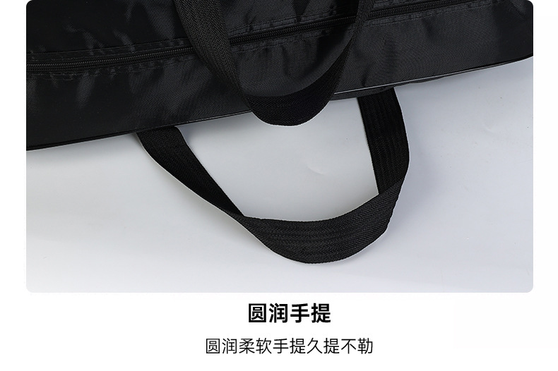 Large-capacity Oxford cloth short travel bag, thickened and durable business trip luggage bag, simple and casual swimming and fitness bag, men's storage bag detail image 9