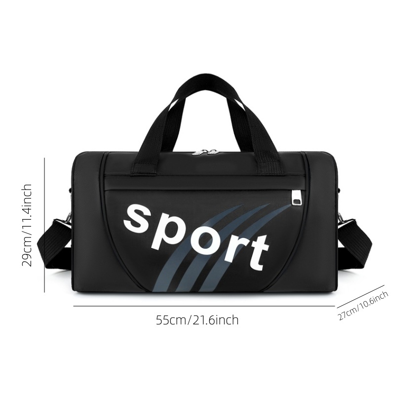 Men's fitness bags, travel bags, large-capacity casual crossbody men's bags, single-shoulder bags, yoga bags, storage bags, luggage bags detail image 3
