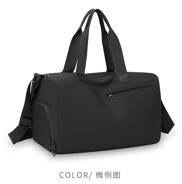Sports and fitness bags, large-capacity dry-wet separated swimming bags, short-distance business trip luggage bags, hand-held travel bags detail image 2