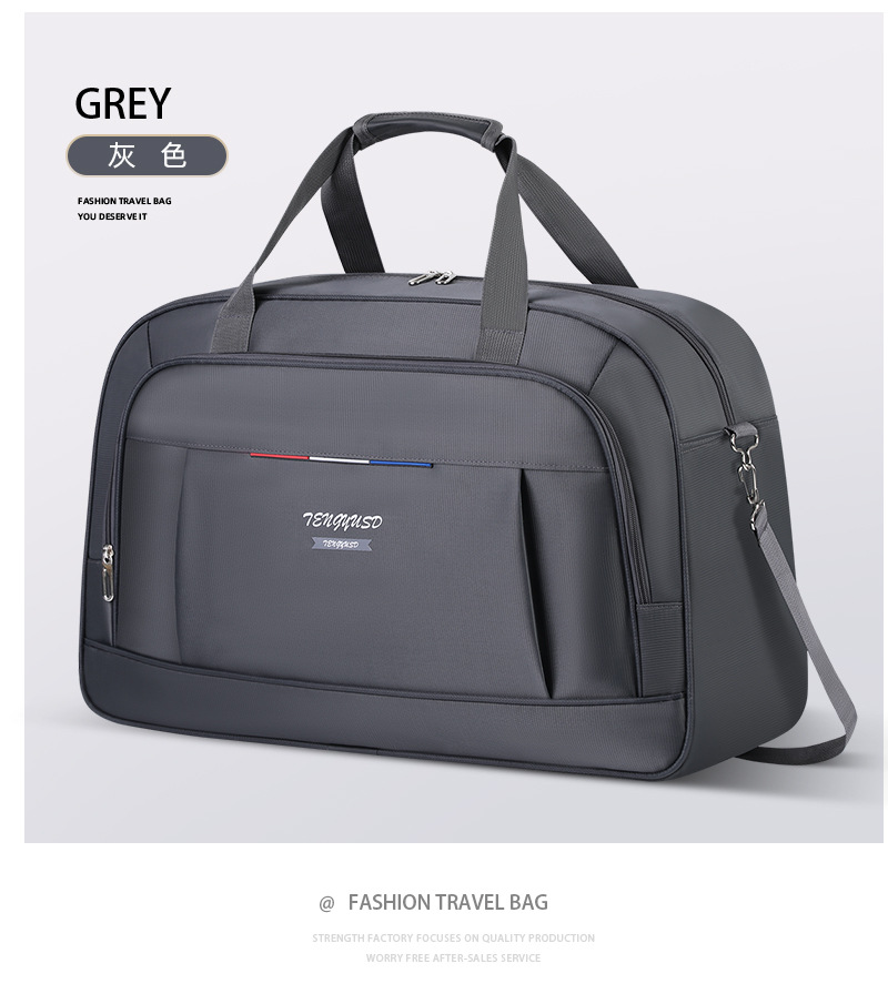 Short-distance large-capacity travel bags, carry-on luggage bags for business trips and travels, and storage bags for lightweight sports clothes detail image 8