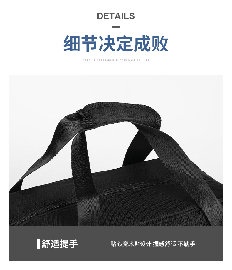 Portable travel bags for men and women, large capacity, high-end feel, gem-patterned, water-resistant, multi-color optional luggage bags detail image 8