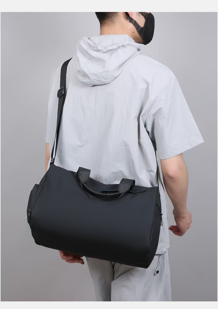 Sports and fitness bags, large-capacity dry-wet separated swimming bags, short-distance business trip luggage bags, hand-held travel bags detail image 16