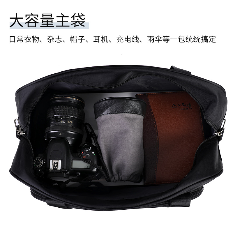 Large-capacity high-end travel bag, casual portable handbag, waterproof, lightweight and wear-resistant, short-distance luggage bag, storage bag Application Scenario
