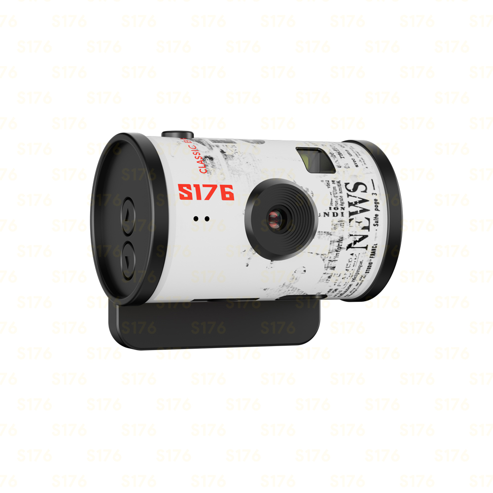 Film mini camera, Thumb Mini camera, mini camera, high-definition pixel color-blocking pendant, portable travel shooting Item Picture