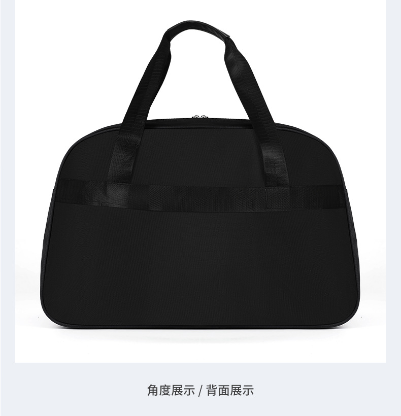 Large-capacity high-end travel bag, casual portable handbag, waterproof, lightweight and wear-resistant, short-distance luggage bag, storage bag detail image 9