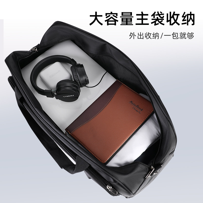 Short-distance large-capacity travel bags, carry-on luggage bags for business trips and travels, and storage bags for lightweight sports clothes Item Picture
