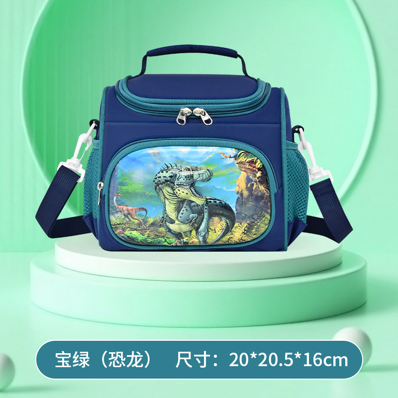 Lunch box bag, insulated bag, bento bag, children's lunch, student cartoon aluminum foil insulated meal bag, lunch box bag Specification image